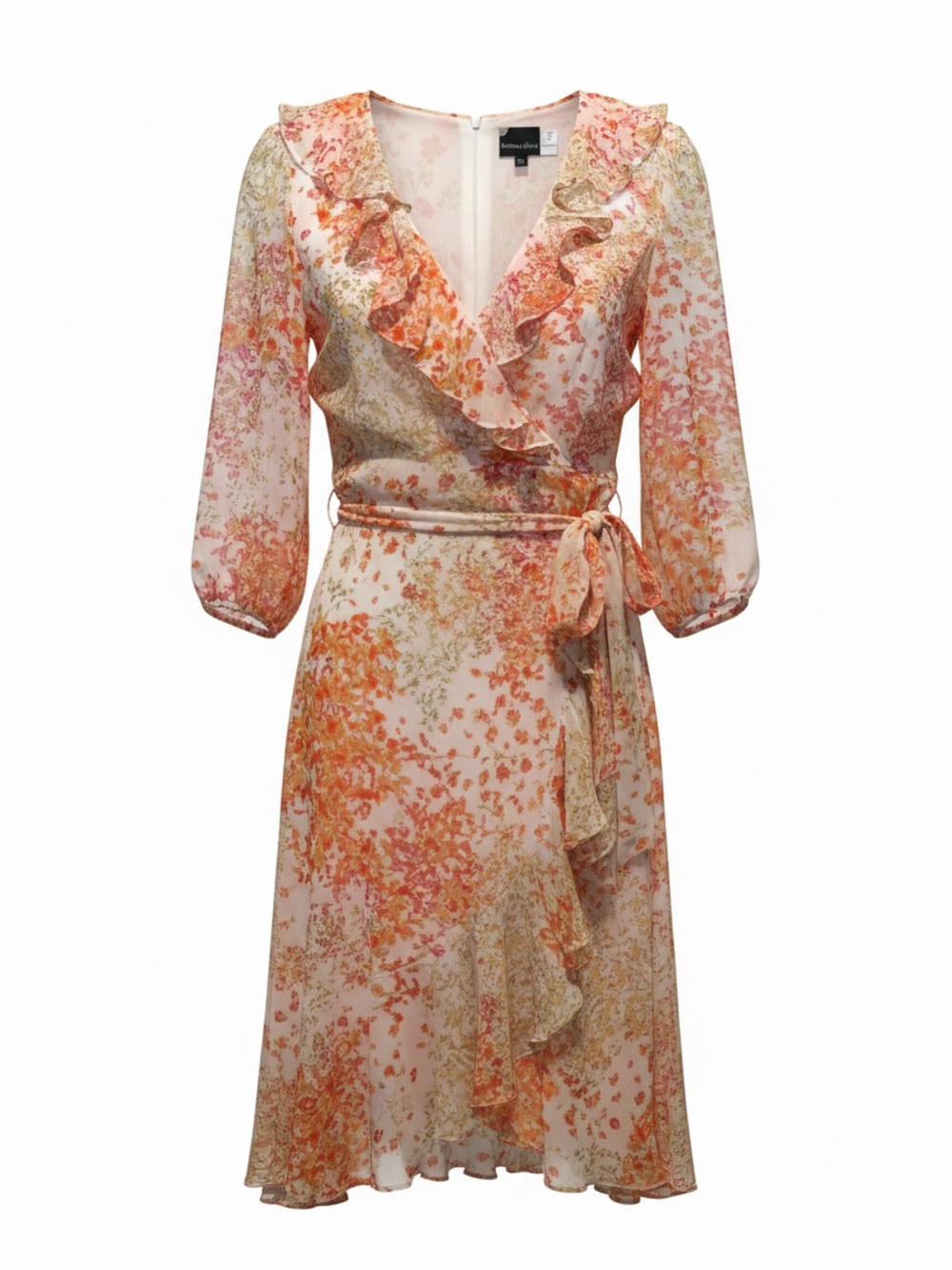 Floral Ruffle Dress - Picture 2 of 10